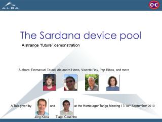 The Sardana device pool