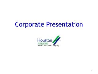 Corporate Presentation