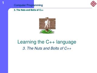 Learning the C++ language 3. The Nuts and Bolts of C++