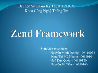 Zend Framework