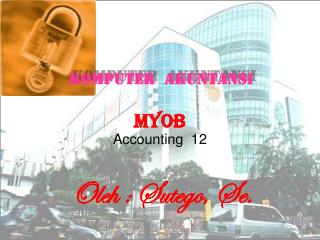 MYOB Accounting 12