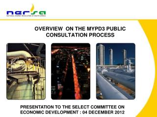 OVERVIEW ON THE MYPD3 PUBLIC CONSULTATION PROCESS