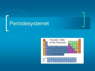 Periodesystemet