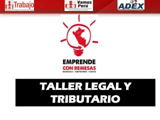 TALLER LEGAL Y TRIBUTARIO