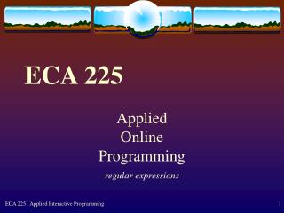 ECA 225