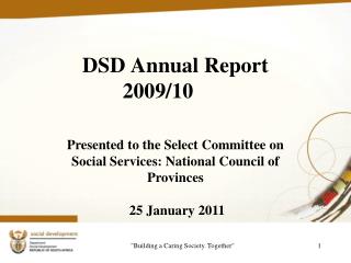 DSD Annual Report 2009/10