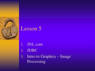 Lesson 5