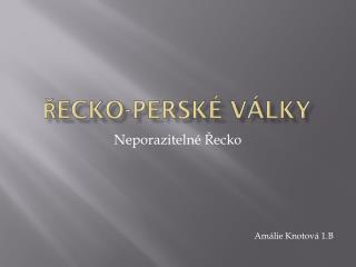 Řecko-perské války