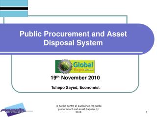 Public Procurement and Asset Disposal System