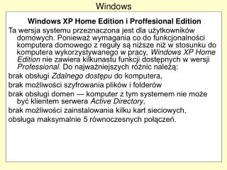 Windows