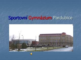 Sportovní Gymnázium Pardubice