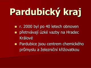 Pardubický kraj