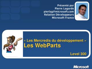 « Les Mercredis du développement » Les WebParts