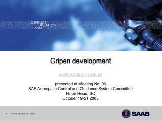 Gripen development