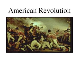 American Revolution