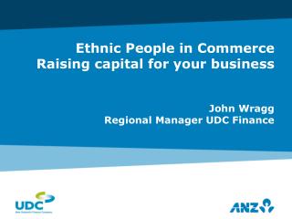 Ethnic People in Commerce Raising capital for your business