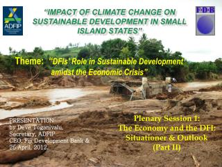 “Impact of Climate Change on Sustainable Development in Small Island States”