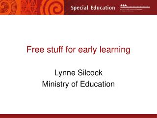 Free stuff for early learning