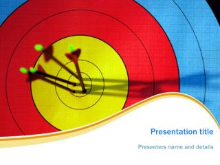 On Target Powerpoint Template