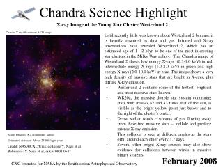 Chandra Science Highlight