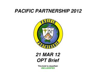 PACIFIC PARTNERSHIP 2012