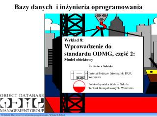 Bazy danych i inżynieria oprogramowania