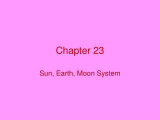 Chapter 23