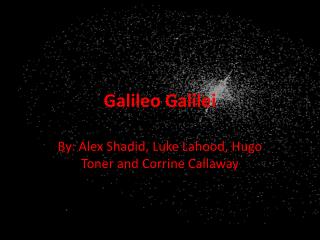 Galileo Galilei
