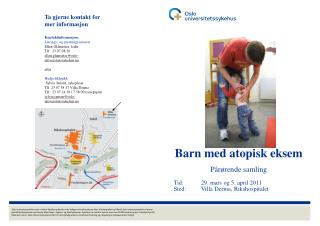 Ta gjerne kontakt for mer informasjon Kontaktinformasjon: Lærings- og mestringssenteret