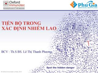 TIẾN BỘ TRONG XÁC ĐỊNH NHIỄM LAO