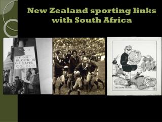 New Zealand sporting links with South Africa