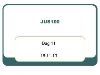 JUS100