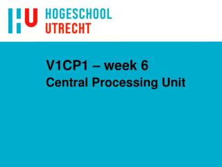 V1CP1 – week 6