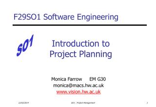 Introduction to Project Planning