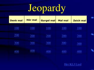 Jeopardy