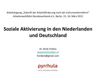 Dr. Henk Vinken henkvinken.nl hvinken@gmail