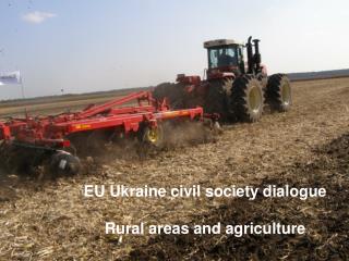 EU Ukraine civil society dialogue Rural areas and agriculture
