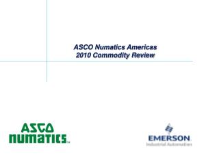 ASCO Numatics Americas 2010 Commodity Review