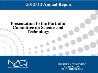 2012/13 Annual Report