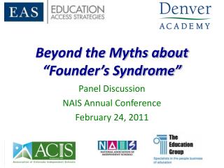 Beyond the Myths about “Founder’s Syndrome”