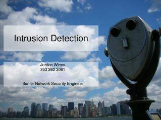 Intrusion Detection