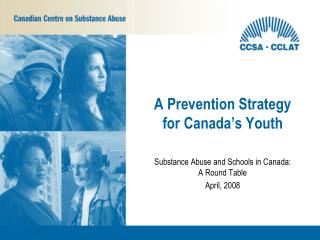 A Prevention Strategy for Canada’s Youth