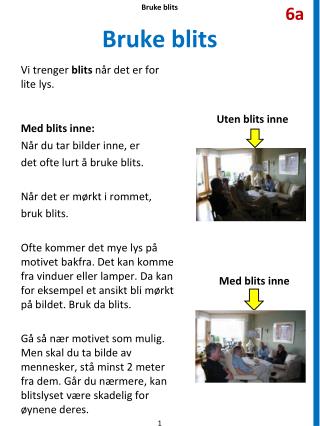 Bruke blits