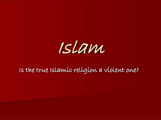 Islam