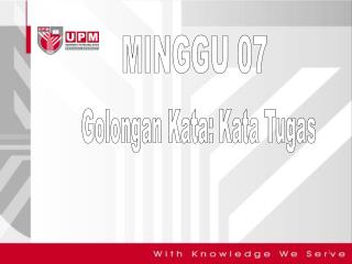 MINGGU 07