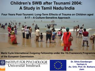 Children’s SWB after Tsunami 2004: A Study in Tamil Nadu/India