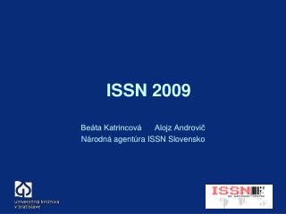 ISSN 2009