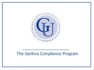 The Gentiva Compliance Program