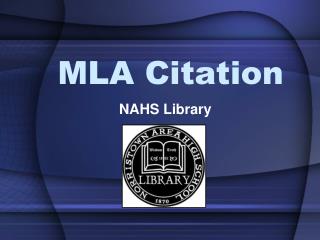 MLA Citation