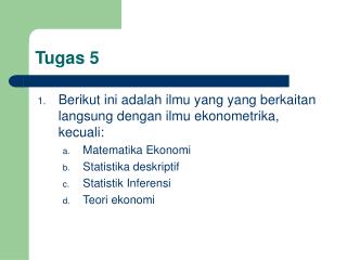 Tugas 5